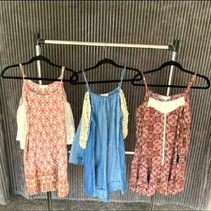 👗 👗 👗 3 Umgee Dresses - These can all be worn as dresses or long tops 😍